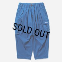 TIGHTBOOTH/SEERSUCKER CARGO BALLOON PANTS（Blue）［シアサッカーカーゴバルーンパンツ-25夏］