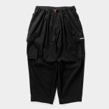 TIGHTBOOTH/SEERSUCKER CARGO BALLOON PANTS（Black）［シアサッカーカーゴバルーンパンツ-25夏］