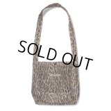WACKO MARIA/SPEAK EASY / LEOPARD MESH SHOULDER BAG（BEIGE）［レオパードメッシュショルダーバッグ-25春夏］