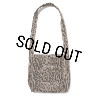 バッグ WACKO MARIA SHOULDER BAG SPEAK EASY / LEOPARD MESH SHOULDER BAG【BLUE】｜WACKO MARIA