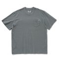 RATS/CIRCLE POCKET TEE BACK PRINT（GRAY）［プリントポケT-25春夏］