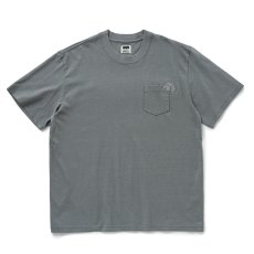 画像1: RATS/CIRCLE POCKET TEE BACK PRINT（GRAY）［プリントポケT-25春夏］ (1)