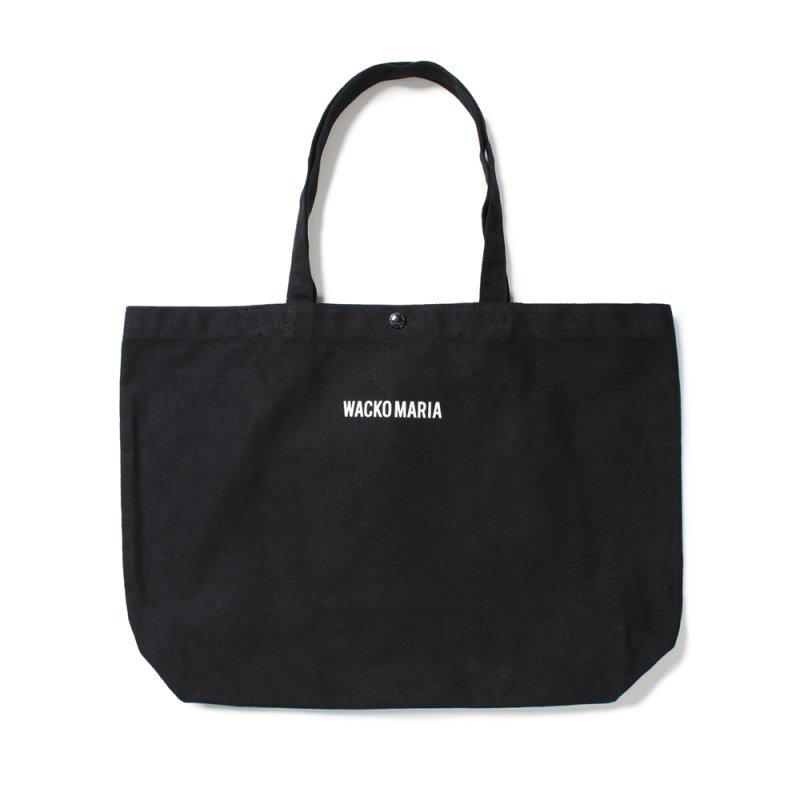 画像1: WACKO MARIA/SPEAK EASY / TOTE BAG（BLACK）［トートバッグ-25春夏］