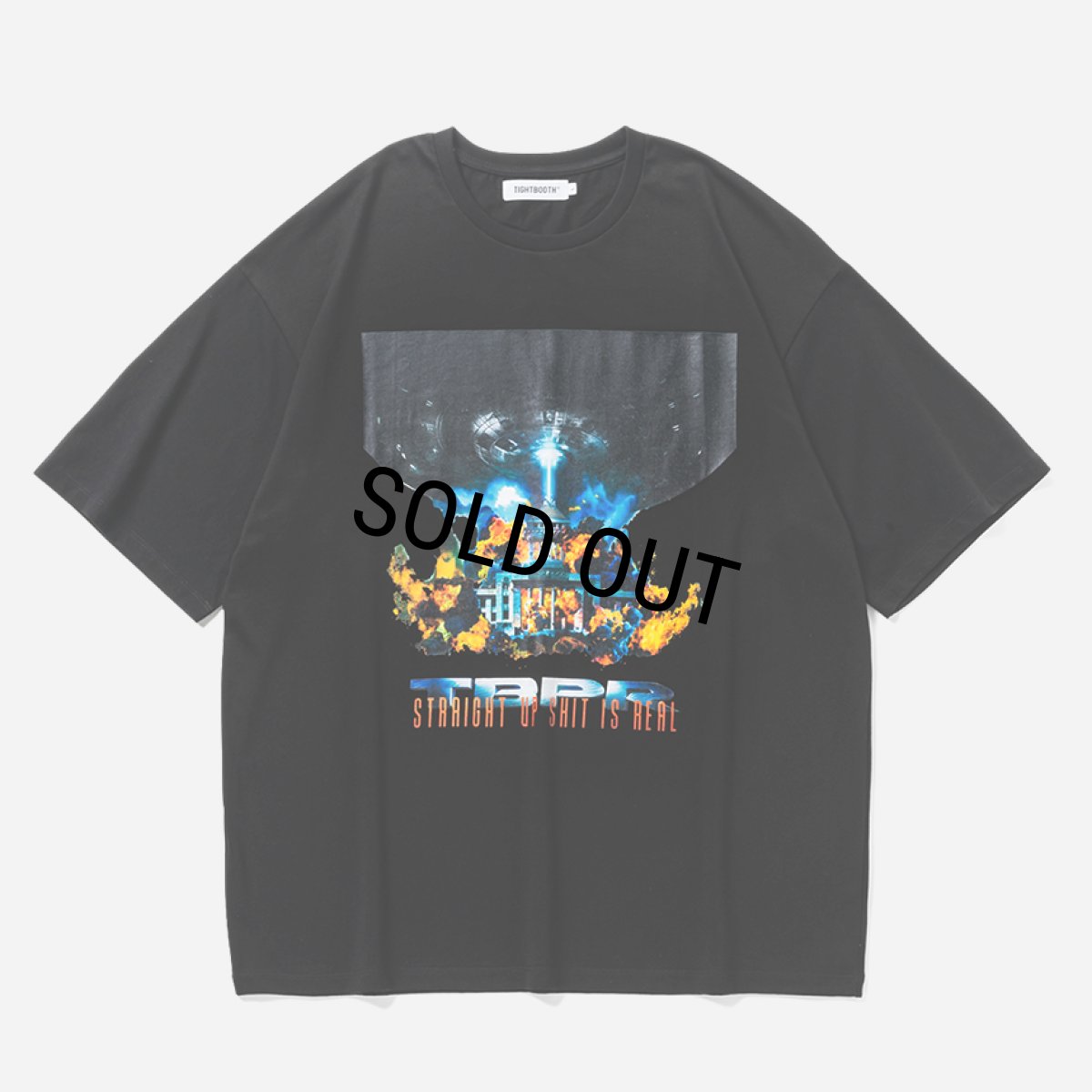 画像1: TIGHTBOOTH/INDEPENDENCE S/S T-SHIRT（Black）［プリントT-25夏］ (1)