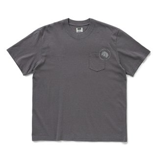 RATS/CIRCLE POCKET TEE BACK PRINT(CHARCOAL)[プリントポケT-25春 RATS/CIRCLE POCKET TEE BACK PRINT(CHARCOAL)[プリントポケT-25春