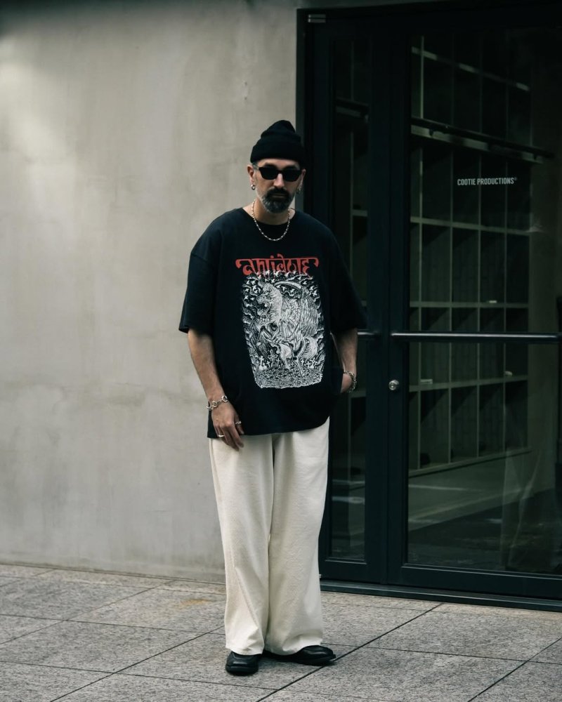 画像3: ANTIDOTE BUYERS CLUB/Fade Wash S/S Tee（Grim Reaper）（Black）