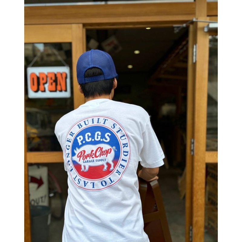 画像3: PORKCHOP/CIRCLE PORK TEE（WHITE）［サークルポークT-25春夏］