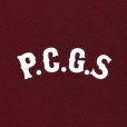 画像3: PORKCHOP/CIRCLE PORK TEE（BURGUNDY）［サークルポークT-25春夏］