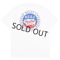 PORKCHOP/CIRCLE PORK TEE（WHITE）［サークルポークT-25春夏］
