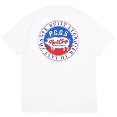 画像1: PORKCHOP/CIRCLE PORK TEE（WHITE）［サークルポークT-25春夏］ (1)