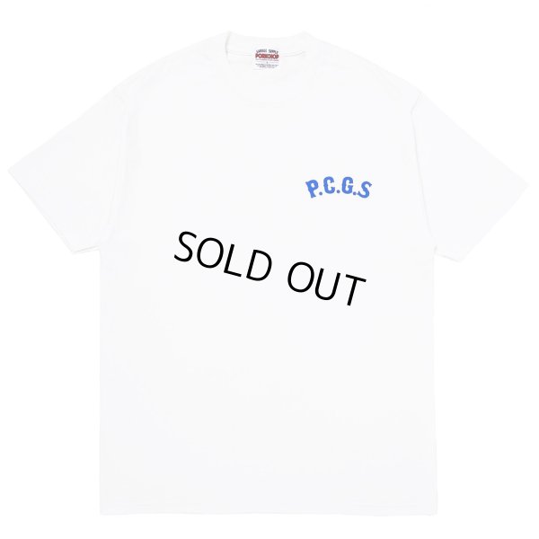 画像2: PORKCHOP/CIRCLE PORK TEE（WHITE）［サークルポークT-25春夏］