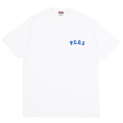 画像1: PORKCHOP/CIRCLE PORK TEE（WHITE）［サークルポークT-25春夏］