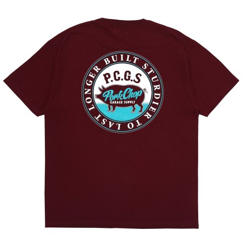 他の写真2: PORKCHOP/CIRCLE PORK TEE（BURGUNDY）［サークルポークT-25春夏］
