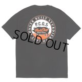 PORKCHOP/CIRCLE PORK TEE（BLACK）［サークルポークT-25春夏］