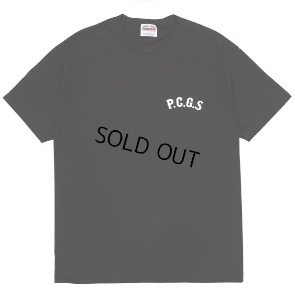 画像2: PORKCHOP/CIRCLE PORK TEE（BLACK）［サークルポークT-25春夏］