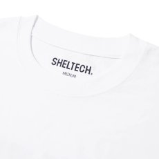 画像3: CALEE/× SHELTECH CALEE NATIONAL LOGO WIDE TEE（WHITE）［ワイドT-25春夏］ (3)