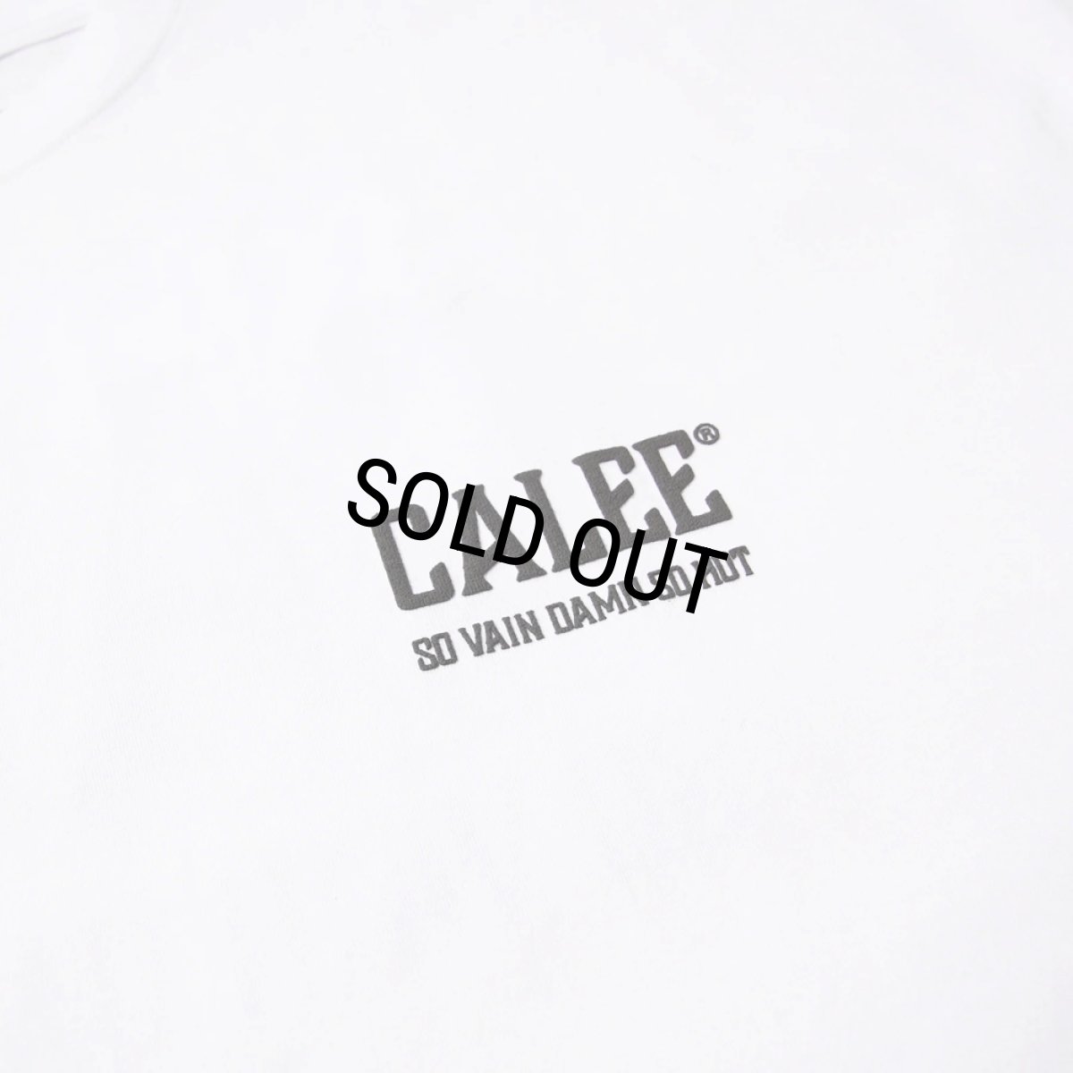 画像4: CALEE/× SHELTECH CALEE NATIONAL LOGO WIDE TEE（WHITE）［ワイドT-25春夏］ (4)