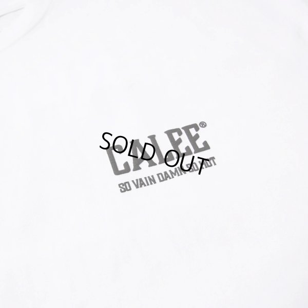 画像4: CALEE/× SHELTECH CALEE NATIONAL LOGO WIDE TEE（WHITE）［ワイドT-25春夏］