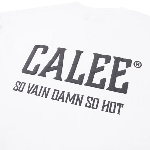 他の写真3: CALEE/× SHELTECH CALEE NATIONAL LOGO WIDE TEE（WHITE）［ワイドT-25春夏］