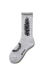 画像4: ANTIDOTE BUYERS CLUB/3 Pack Socks（White） (4)