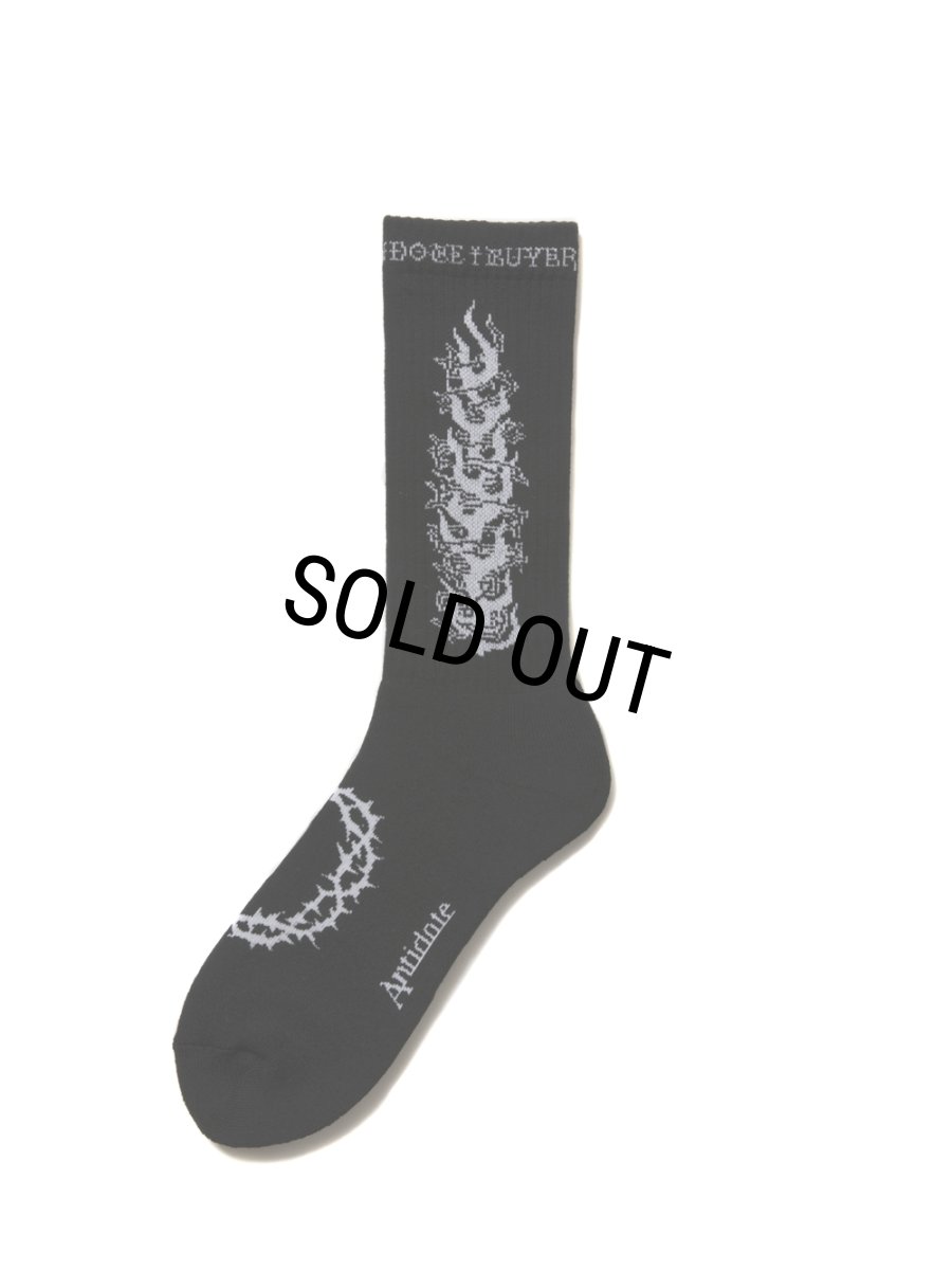画像4: ANTIDOTE BUYERS CLUB/3 Pack Socks（Black） (4)