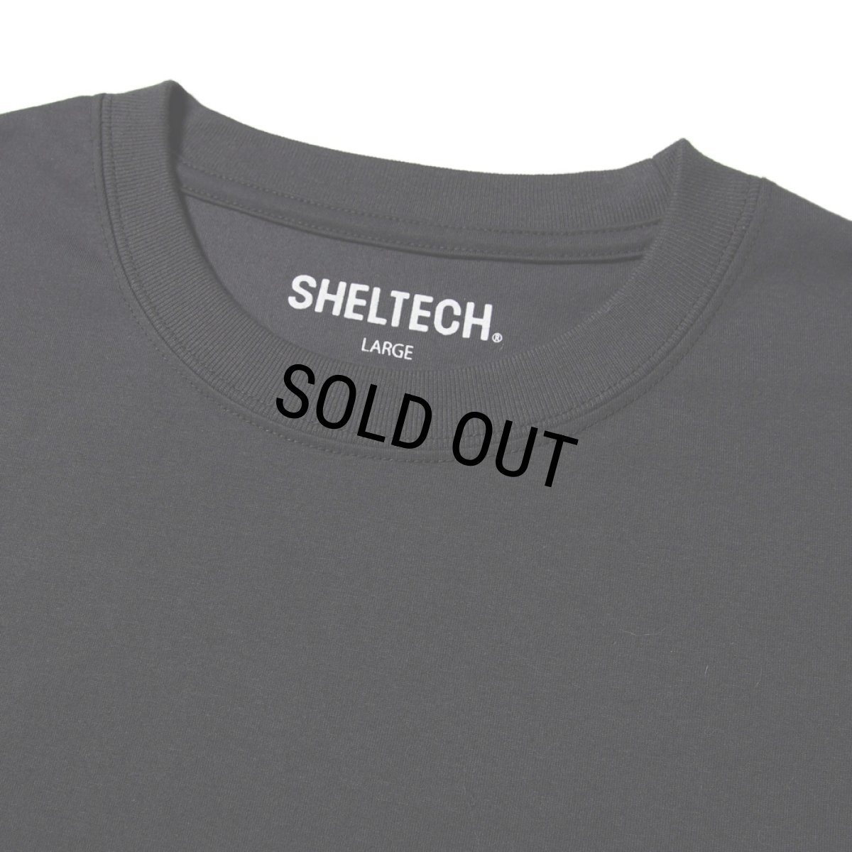 画像3: CALEE/× SHELTECH CALEE NATIONAL LOGO WIDE TEE（BLACK）［ワイドT-25春夏］ (3)