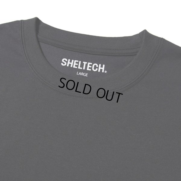 画像3: CALEE/× SHELTECH CALEE NATIONAL LOGO WIDE TEE（BLACK）［ワイドT-25春夏］