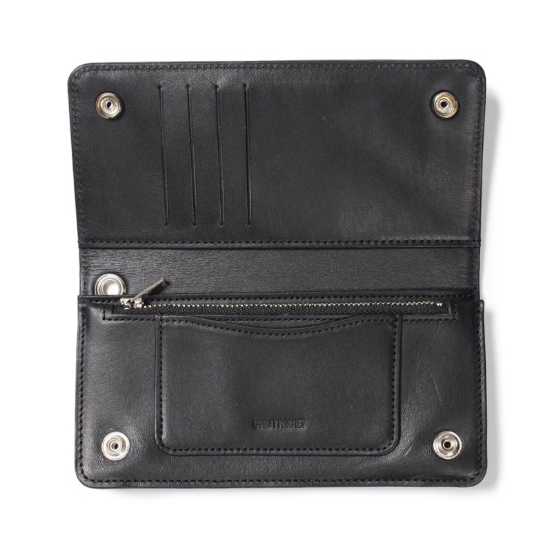 画像3: WACKO MARIA/SPEAK EASY / LONG WALLET（BLACK）［ロングウォレット-25秋冬］