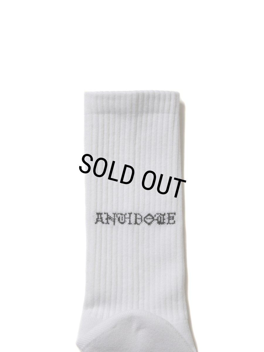 画像3: ANTIDOTE BUYERS CLUB/3 Pack Socks（White） (3)