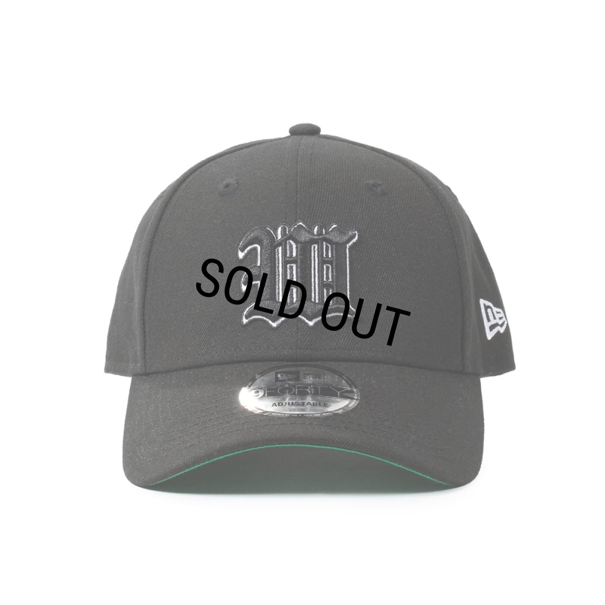 画像1: WACKO MARIA/NEW ERA / 9FORTY（BLACK）［9FORTYキャップ-25春夏］ (1)