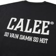 画像5: CALEE/× SHELTECH CALEE NATIONAL LOGO WIDE TEE（BLACK）［ワイドT-25春夏］ (5)