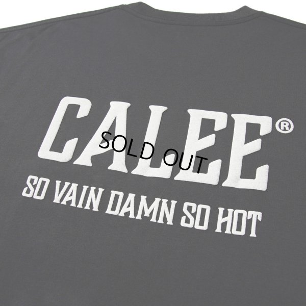 画像5: CALEE/× SHELTECH CALEE NATIONAL LOGO WIDE TEE（BLACK）［ワイドT-25春夏］