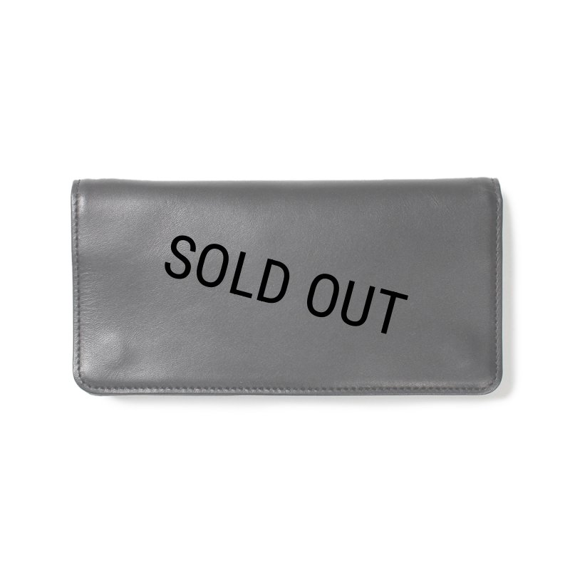 WACKO MARIA/SPEAK EASY / LEATHER LONG WALLET（BLACK）［レザー