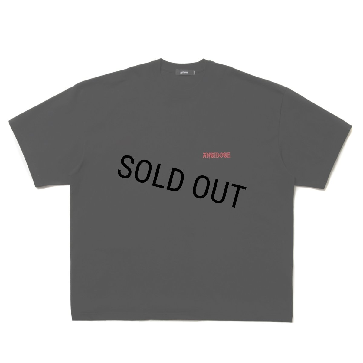 画像2: ANTIDOTE BUYERS CLUB/Over Sized Logo S/S Tee（Black） (2)