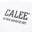 画像5: CALEE/× SHELTECH CALEE NATIONAL LOGO WIDE TEE（WHITE）［ワイドT-25春夏］ (5)