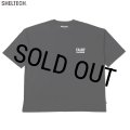CALEE/× SHELTECH CALEE NATIONAL LOGO WIDE TEE（BLACK）［ワイドT-25春夏］