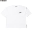 画像1: CALEE/× SHELTECH CALEE NATIONAL LOGO WIDE TEE（WHITE）［ワイドT-25春夏］ (1)
