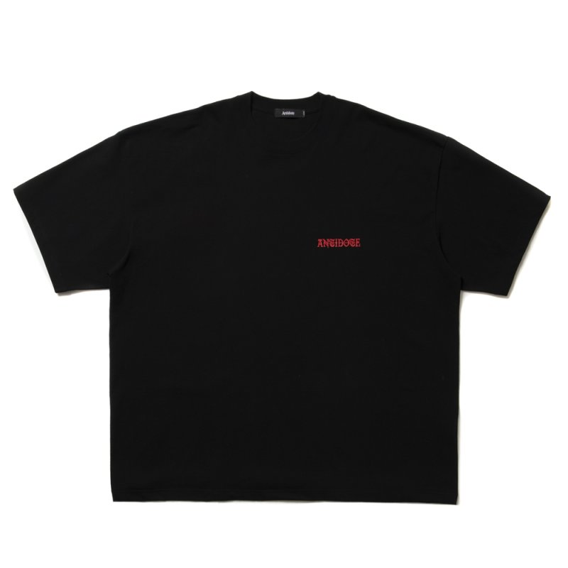 画像1: ANTIDOTE BUYERS CLUB/Over Sized Logo S/S Tee（Black）
