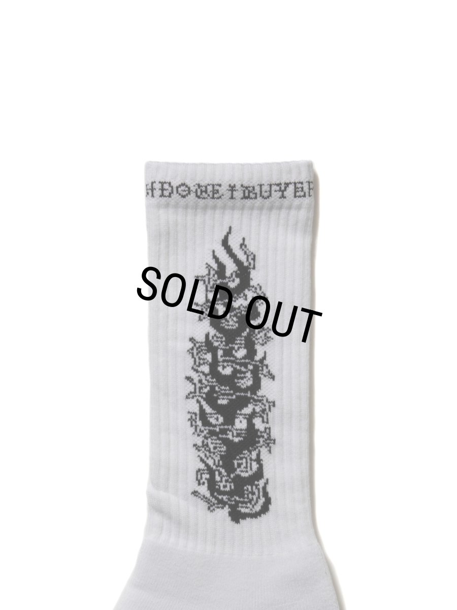 画像5: ANTIDOTE BUYERS CLUB/3 Pack Socks（White） (5)
