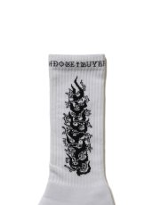 画像5: ANTIDOTE BUYERS CLUB/3 Pack Socks（White） (5)