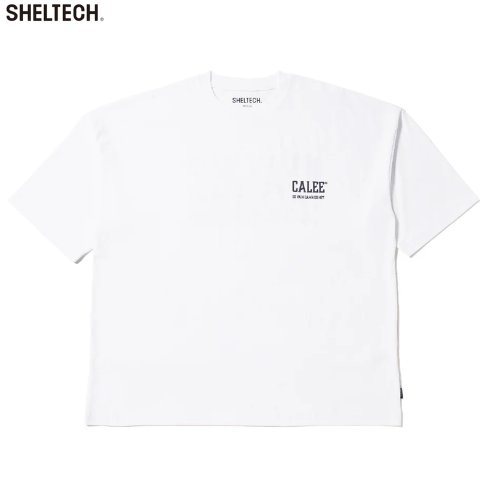 他の写真1: CALEE/× SHELTECH CALEE NATIONAL LOGO WIDE TEE（WHITE）［ワイドT-25春夏］