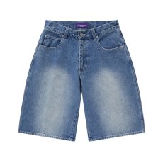 画像2: BlackEyePatch/OG DRAGON BAGGY DENIM SHORTS（INDIGO） (2)