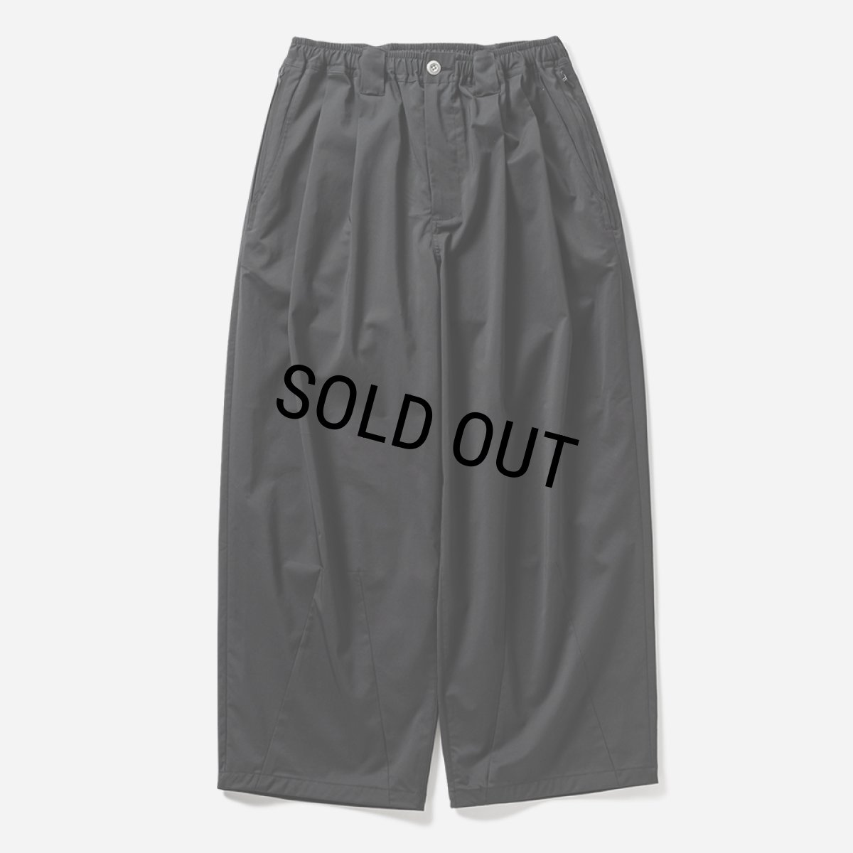 画像1: 【20%OFF】TIGHTBOOTH/DRY BAGGY SLACKS（Black）［ドライバギースラックス-25夏］ (1)
