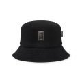 BlackEyePatch/SMALL HWC DAMAGED BUCKET HAT（BLACK）
