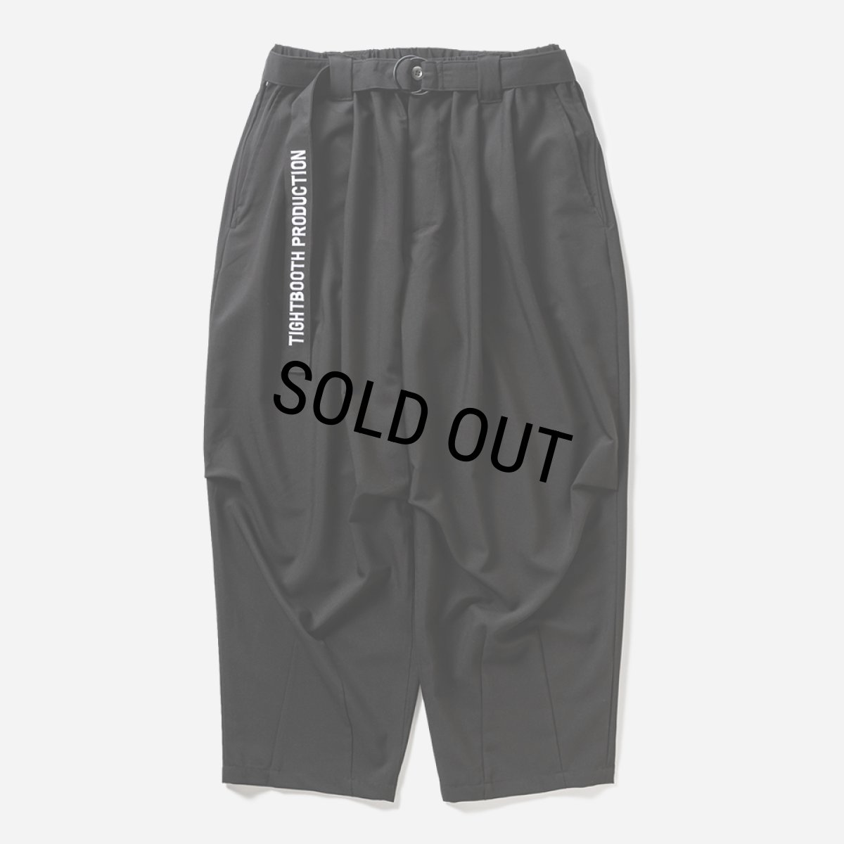 画像1: TIGHTBOOTH/TRO BALLOON PANTS（Black）［トロバルーンパンツ-25夏］ (1)