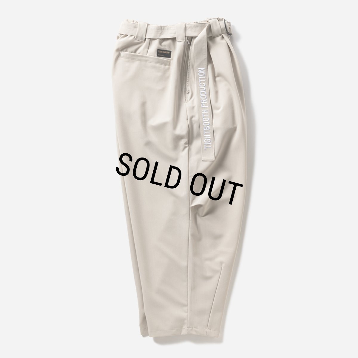 画像2: 【20%OFF】TIGHTBOOTH/TRO BALLOON PANTS（Greige）［トロバルーンパンツ-25夏］ (2)