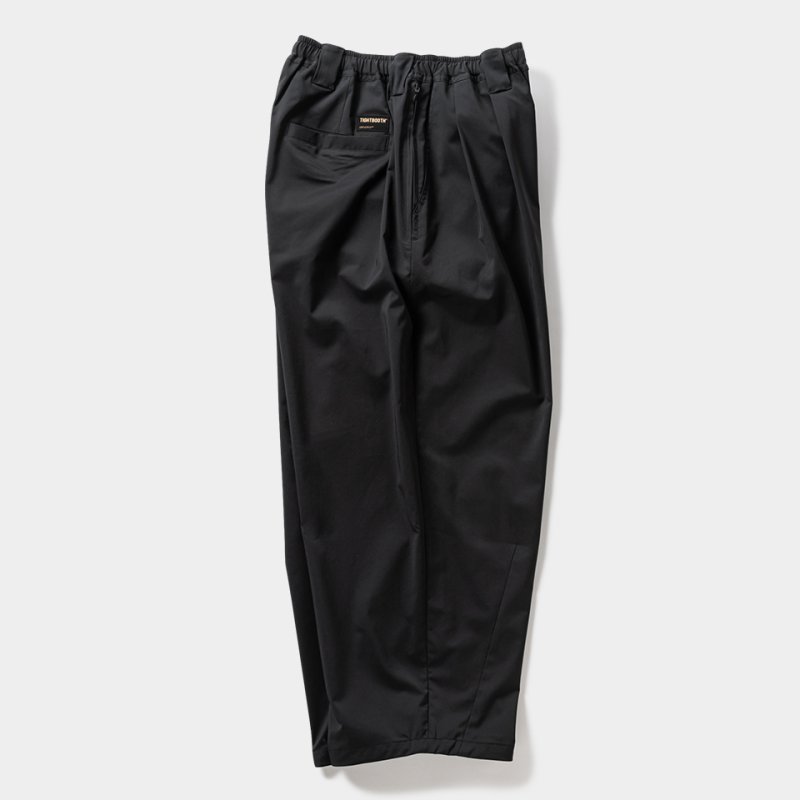 画像2: TIGHTBOOTH/DRY BAGGY SLACKS（Black）［ドライバギースラックス-25夏］