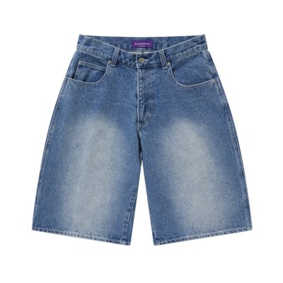 画像1: BlackEyePatch/OG DRAGON BAGGY DENIM SHORTS（INDIGO）