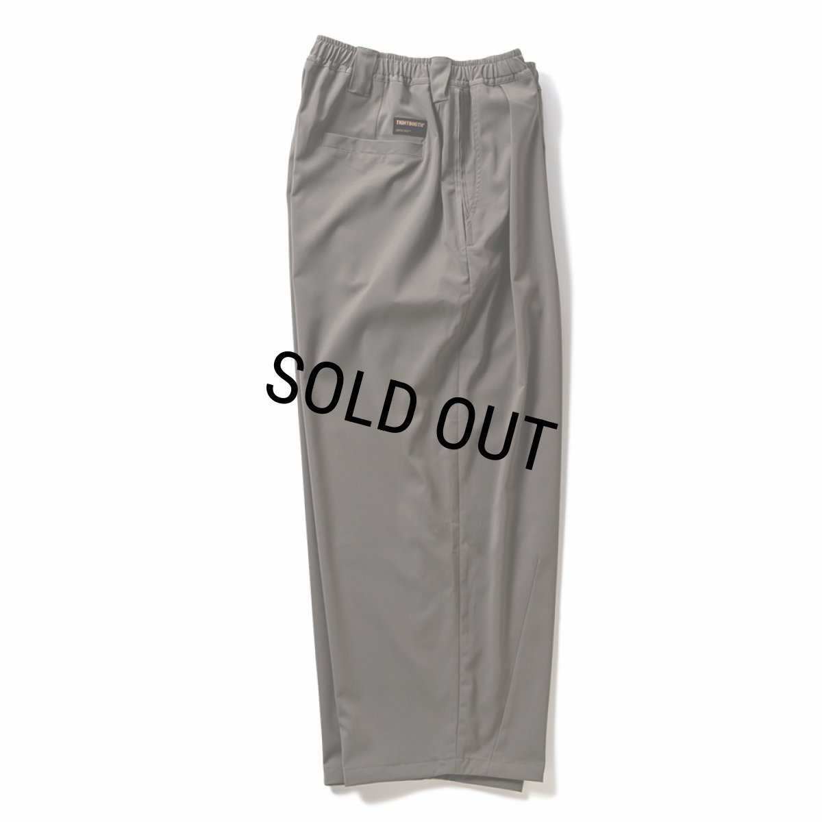 画像3: TIGHTBOOTH/DRY BAGGY SLACKS（Charcoal）［ドライバギースラックス-25夏］ (3)