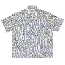画像1: exodus/BIG BAMBOO HAWAIIAN SHIRT（GREY）［ビッグバンブーハワイアンシャツ-25春夏］ (1)